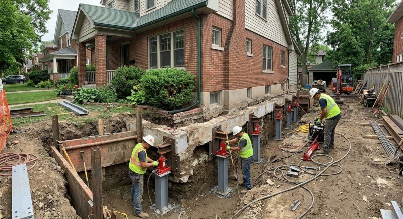 Basement Underpinning in Lancaster County, PA
