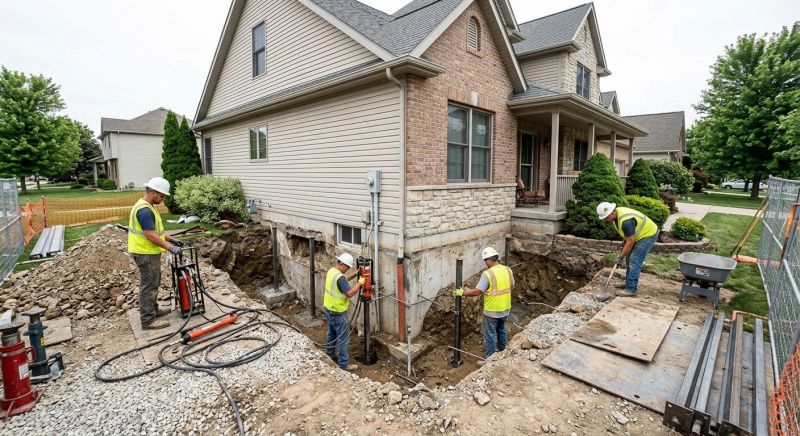 Building Foundation Repair in Brogue, PA