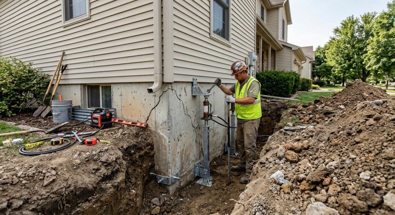 Building Foundation Repair in Dover, PA