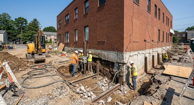 Building Foundation Repair in Lititz, PA