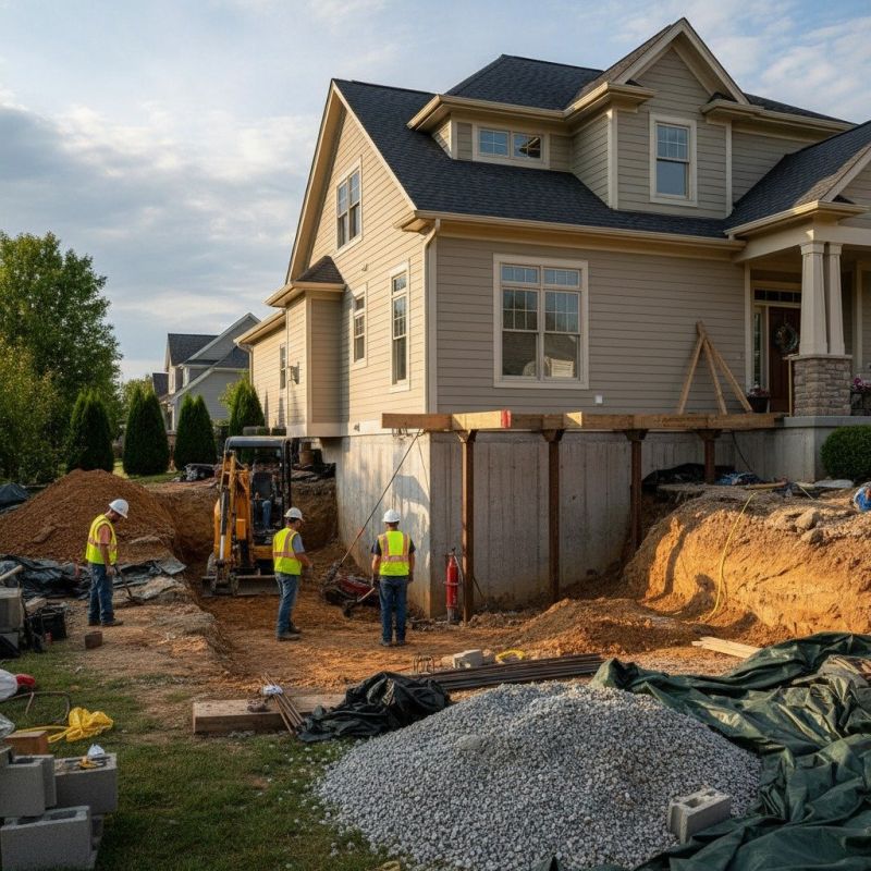 Building Foundation Repair in Strasburg, PA