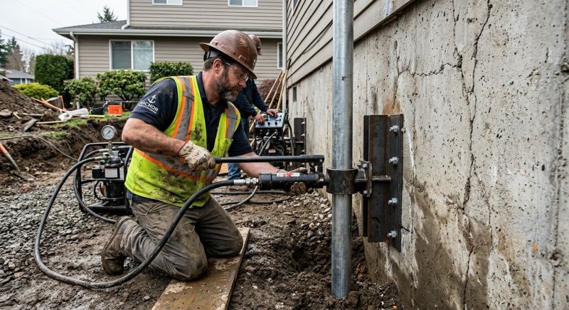 Concrete Foundation Leveling in Mount Joy, PA
