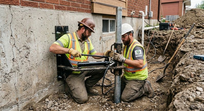Concrete Foundation Leveling in Strasburg, PA