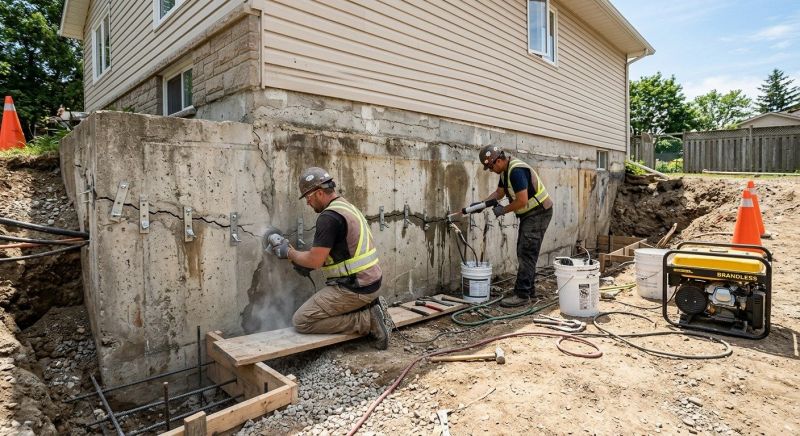 Concrete Foundation Repair in Mountville, PA