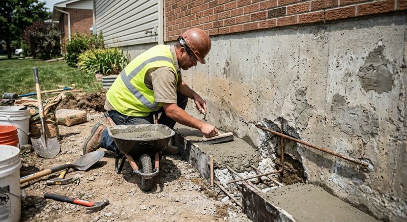 Concrete Foundation Repair in Stewartstown, PA
