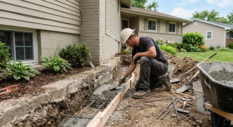 Concrete Foundation Repair in York, PA