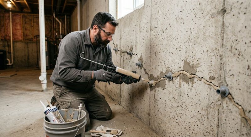 Cracked Foundation Repair in Conestoga, PA