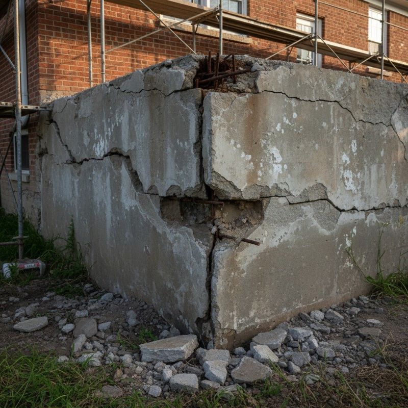 Cracked Foundation Repair in Honey Brook, PA