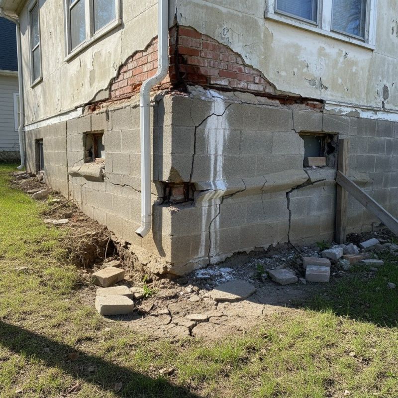 Cracked Foundation Repair in Palmyra, PA