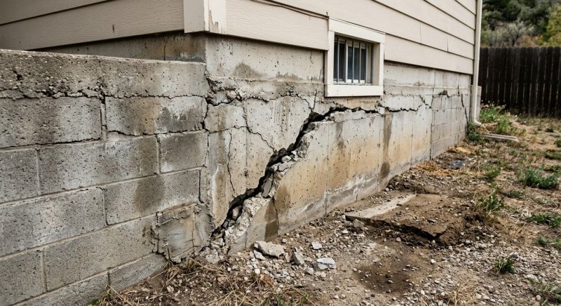 Cracked Foundation Repair in York County, PA