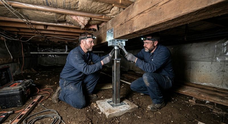 Crawlspace Foundation Repair in Denver, PA