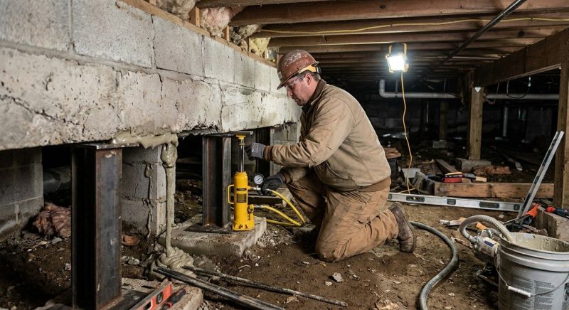 Crawlspace Foundation Repair in Dover, PA