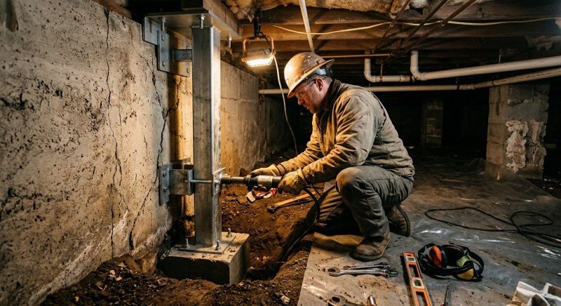 Crawlspace Foundation Repair in Holtwood, PA