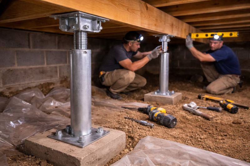Crawlspace Structural Repair in Lancaster County, PA