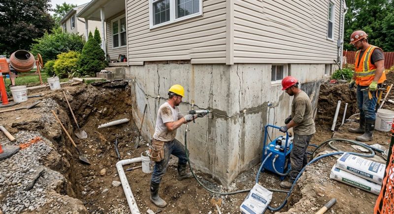 Foundation Damage Repair in Lancaster County, PA
