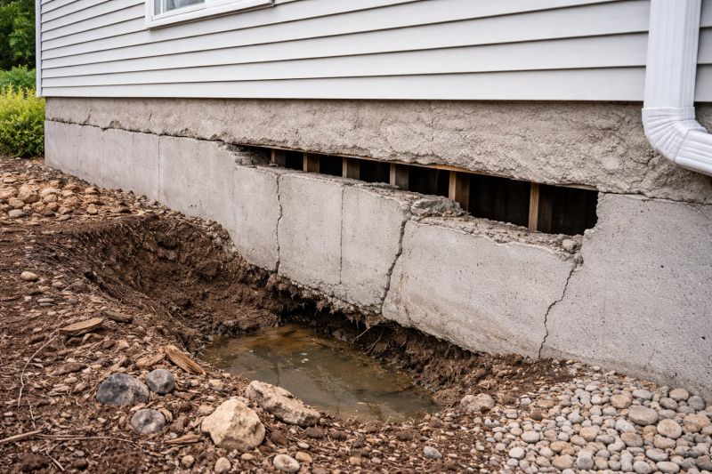 Foundation Damage Repair in York County, PA