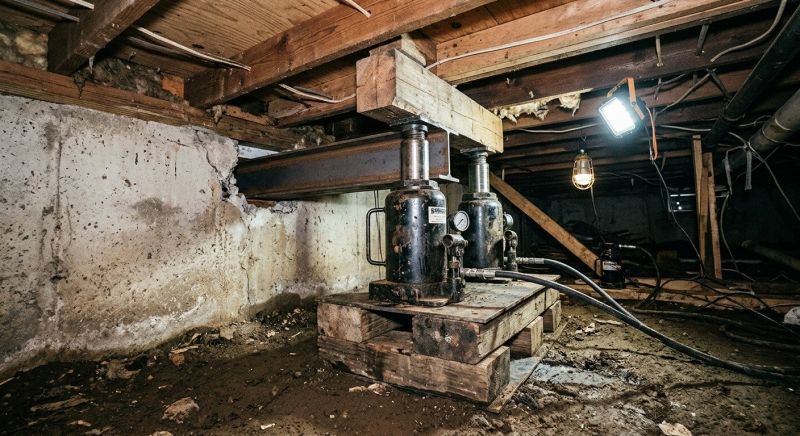 Foundation Jacking in Conestoga, PA