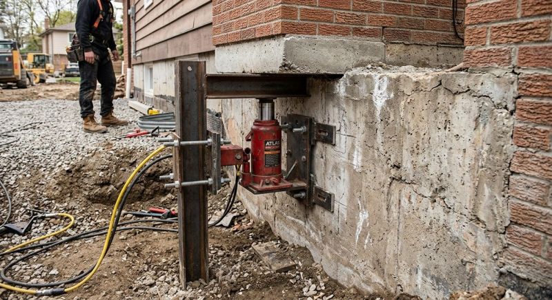 Foundation Jacking in Delta, PA