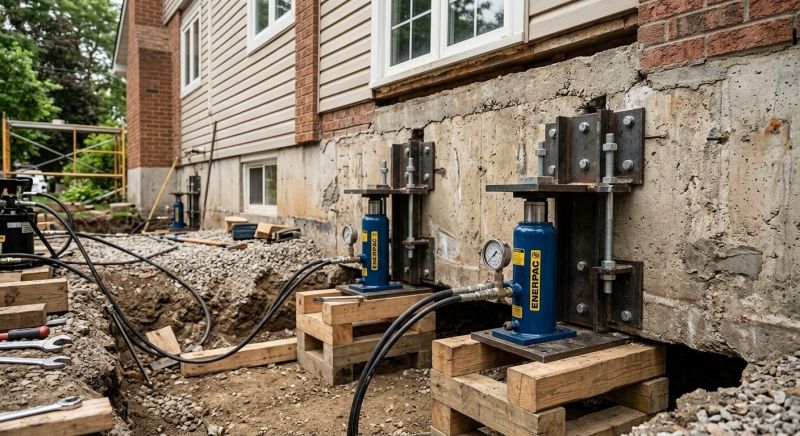 Foundation Jacking in Ephrata, PA