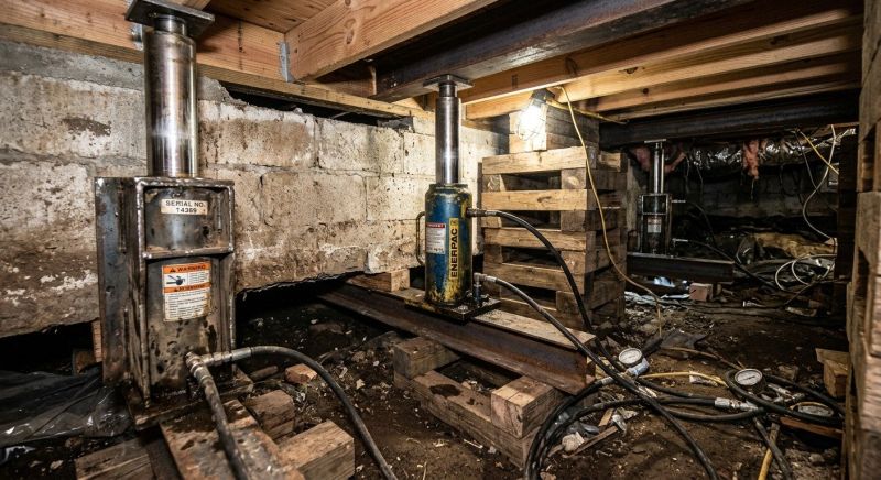 Foundation Jacking in Ephrata, PA