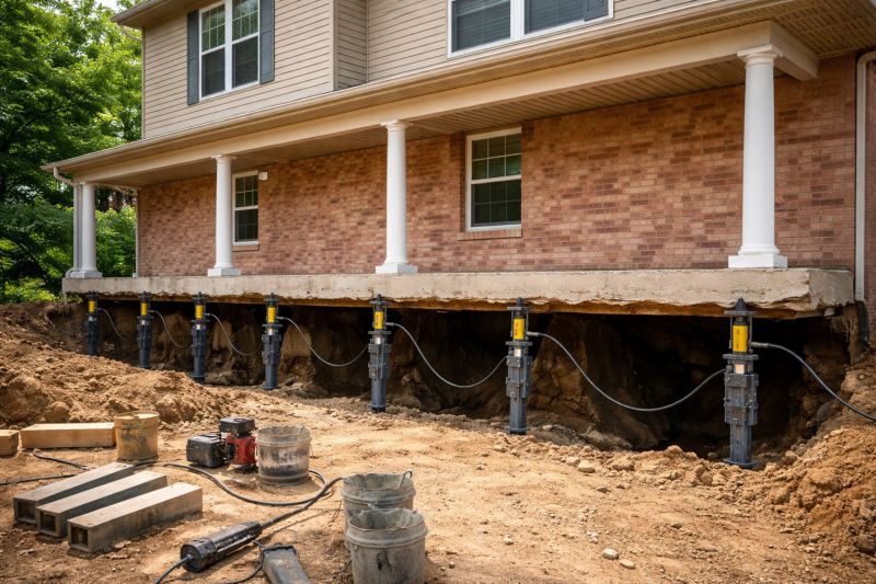 Foundation Jacking in Wrightsville, PA