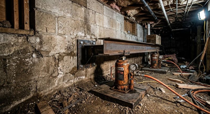 Foundation Jacking in Wrightsville, PA