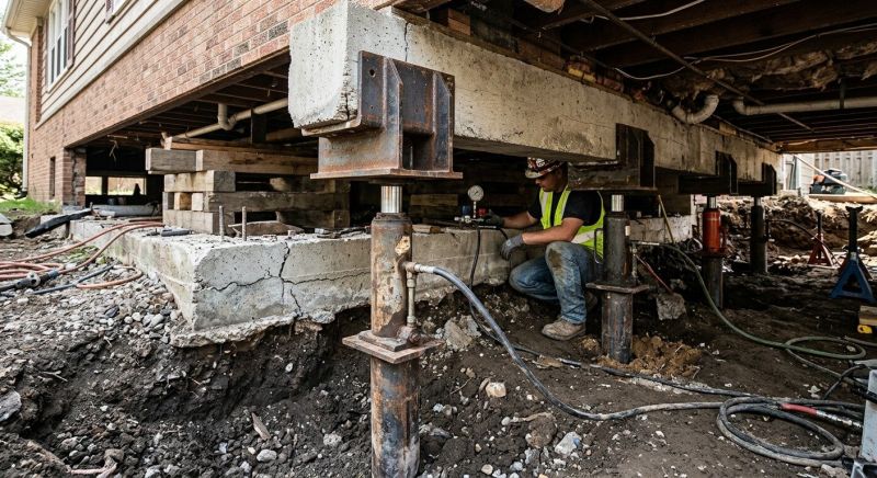 Foundation Lifting in Delta, PA
