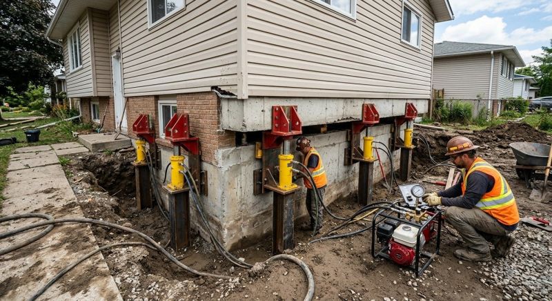 Foundation Lifting in Delta, PA