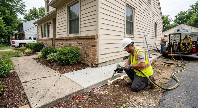 Foundation Lifting in Honey Brook, PA