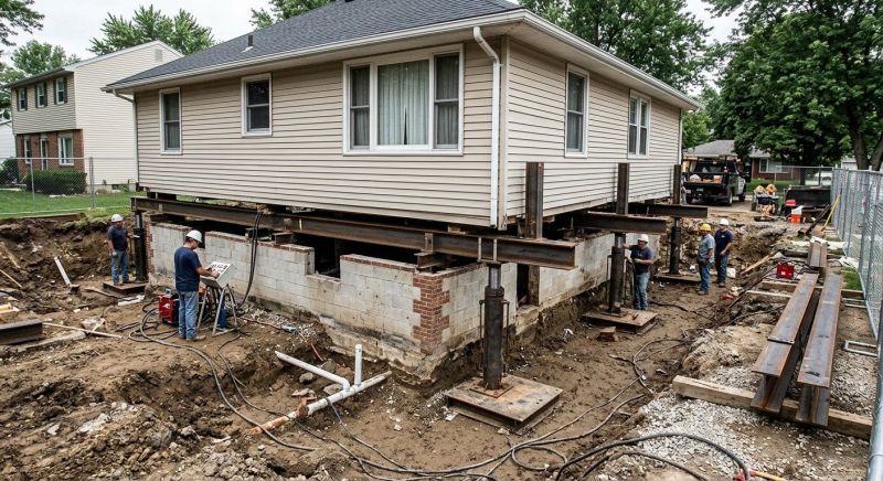 Foundation Lifting in Lebanon County, PA