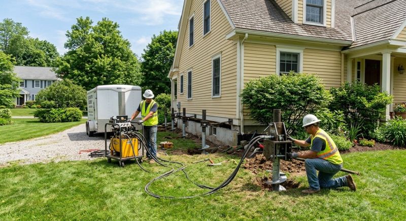Foundation Lifting in Myerstown, PA