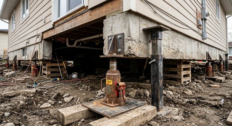 Foundation Lifting in Palmyra, PA
