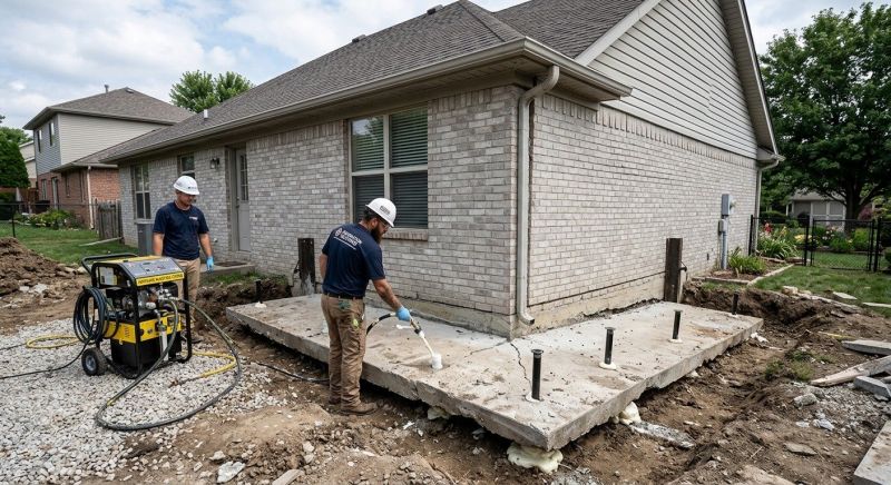 Foundation Lifting in Reinholds, PA