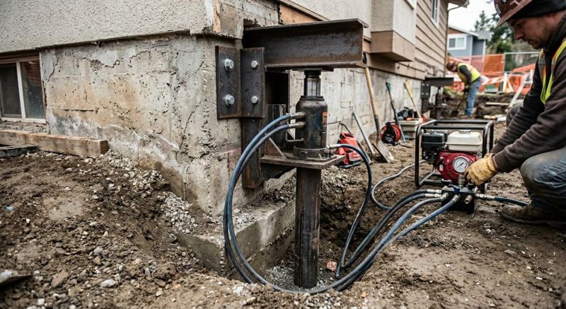 Foundation Lifting in Stewartstown, PA