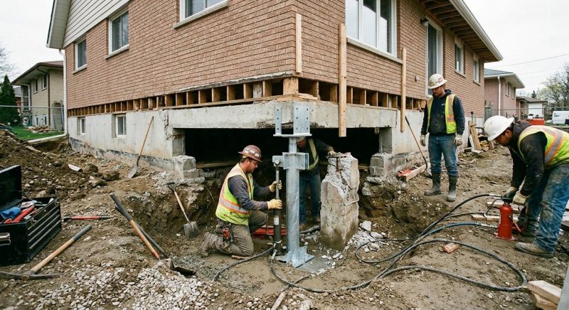 Foundation Pier Repair in Lancaster County, PA
