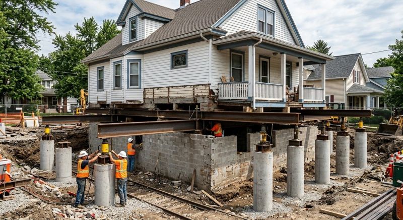 Foundation Raising in Dover, PA