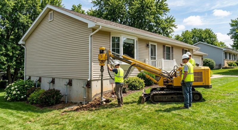 Foundation Raising in Red Lion, PA
