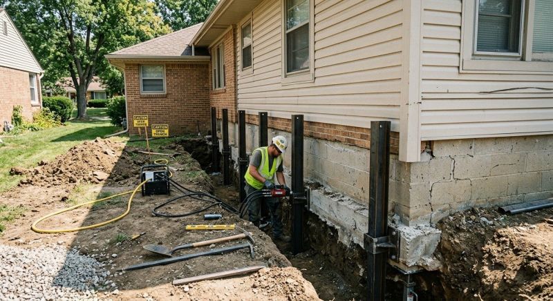 Foundation Renovation in Lancaster County, PA
