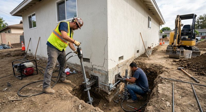 Foundation Stabilizing in Conestoga, PA