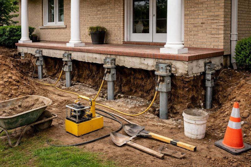 Foundation Stabilizing in Delta, PA