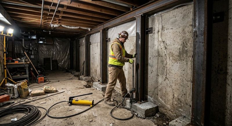Foundation Stabilizing in Honey Brook, PA
