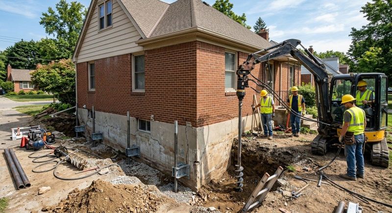 Foundation Stabilizing in Lebanon, PA