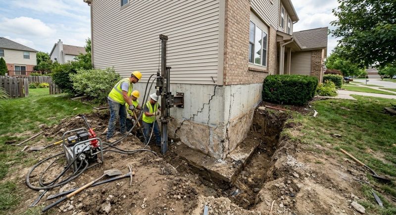 Foundation Stabilizing in Palmyra, PA