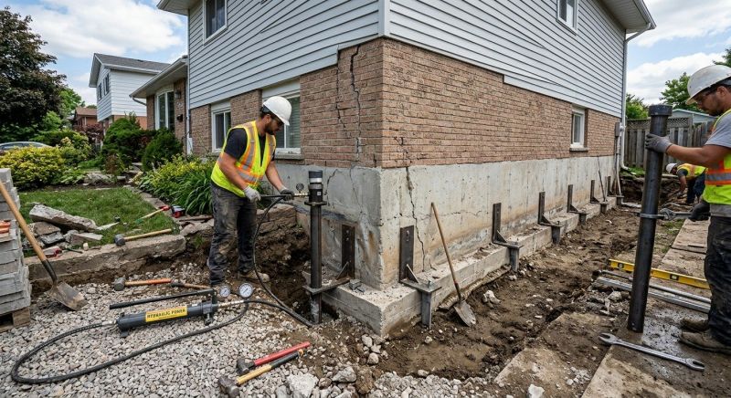 Foundation Stabilizing in Quarryville, PA