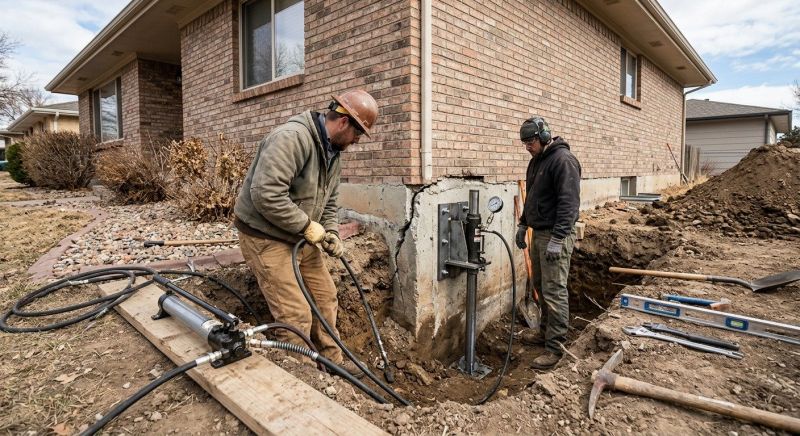 Foundation Stabilizing in Wrightsville, PA
