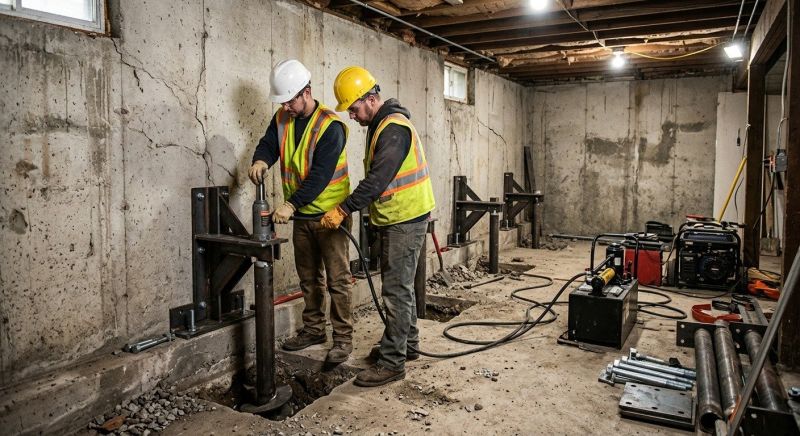 Foundation Stabilizing in York, PA