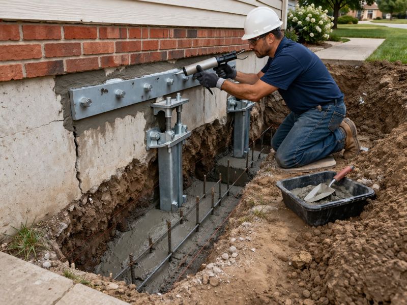 Foundation Structural Repair in Ephrata, PA