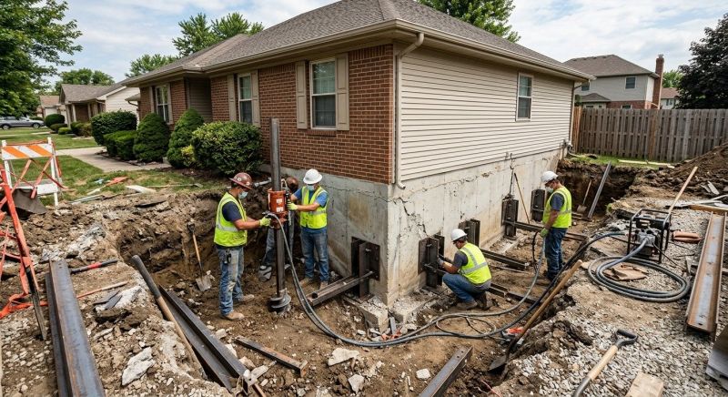Foundation Structural Repair in Hummelstown, PA