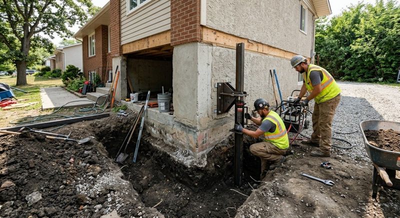 Foundation Structural Repair in Stewartstown, PA
