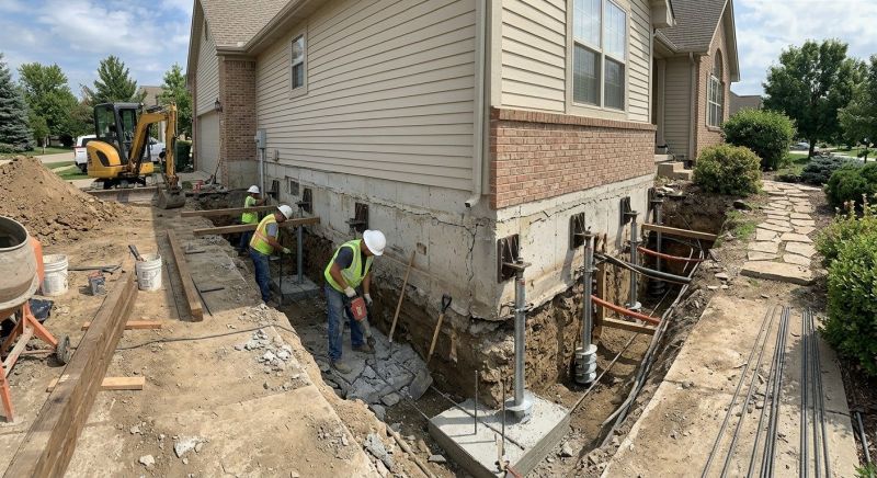 Foundation Underpinning in Lancaster County, PA